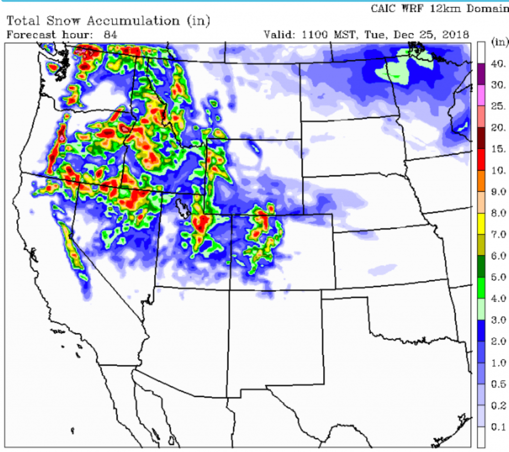 The Solstice, Santa & Snow | Mountain Weather
